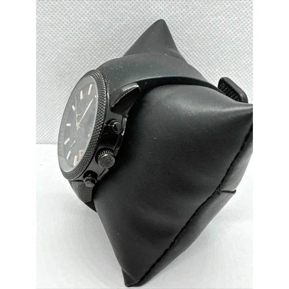 Michael Kors Scout MK8317 Women's Black Silicone Strap Analog Dial Watch JNA308